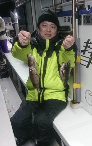 半夜メバル釣果の画像